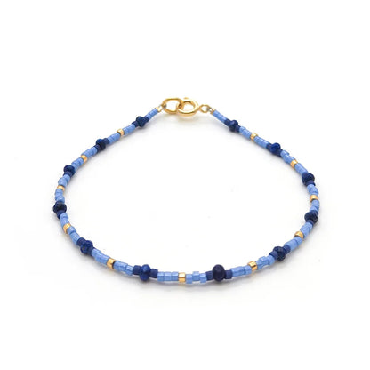 Kit de Pulseiras Miyuki Femininas com Miçangas Finas e Estilo Delicado