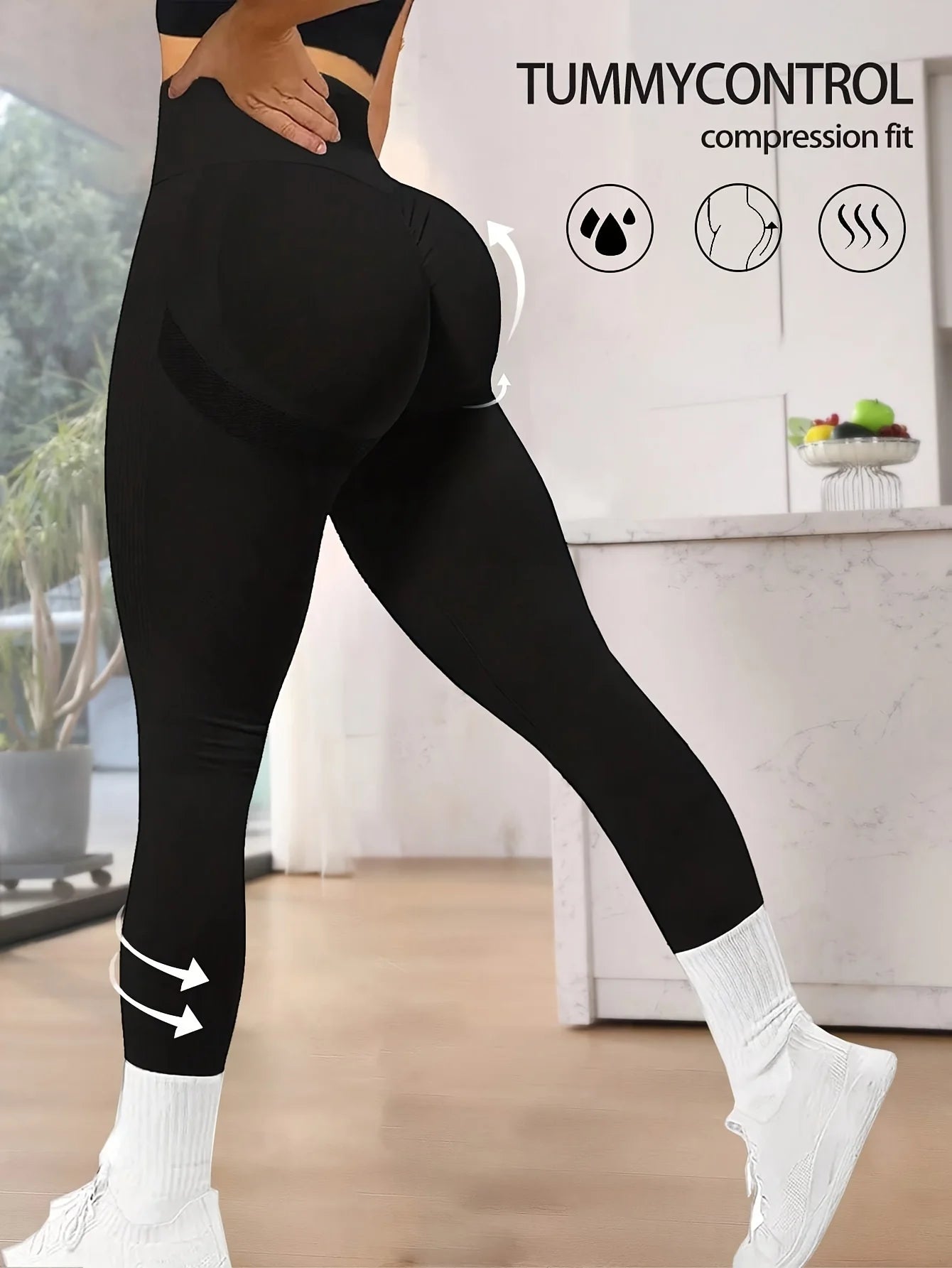 Conjunto Feminino 2 Peças Legging Tie Dye com Cintura Alta