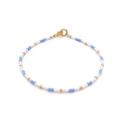 Kit de Pulseiras Miyuki Femininas com Miçangas Finas e Estilo Delicado