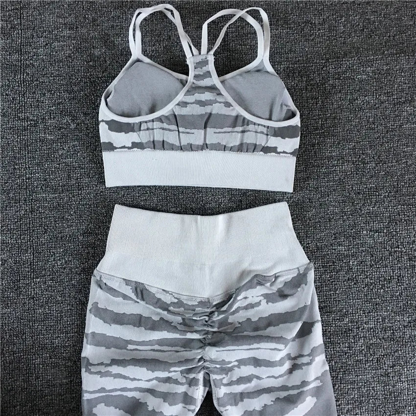 Conjunto Fitness Feminino QK Top e Legging