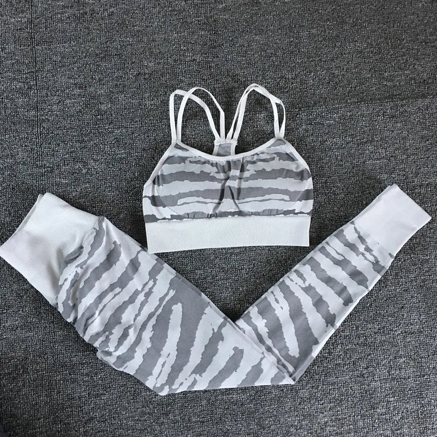 Conjunto Fitness Feminino QK Top e Legging
