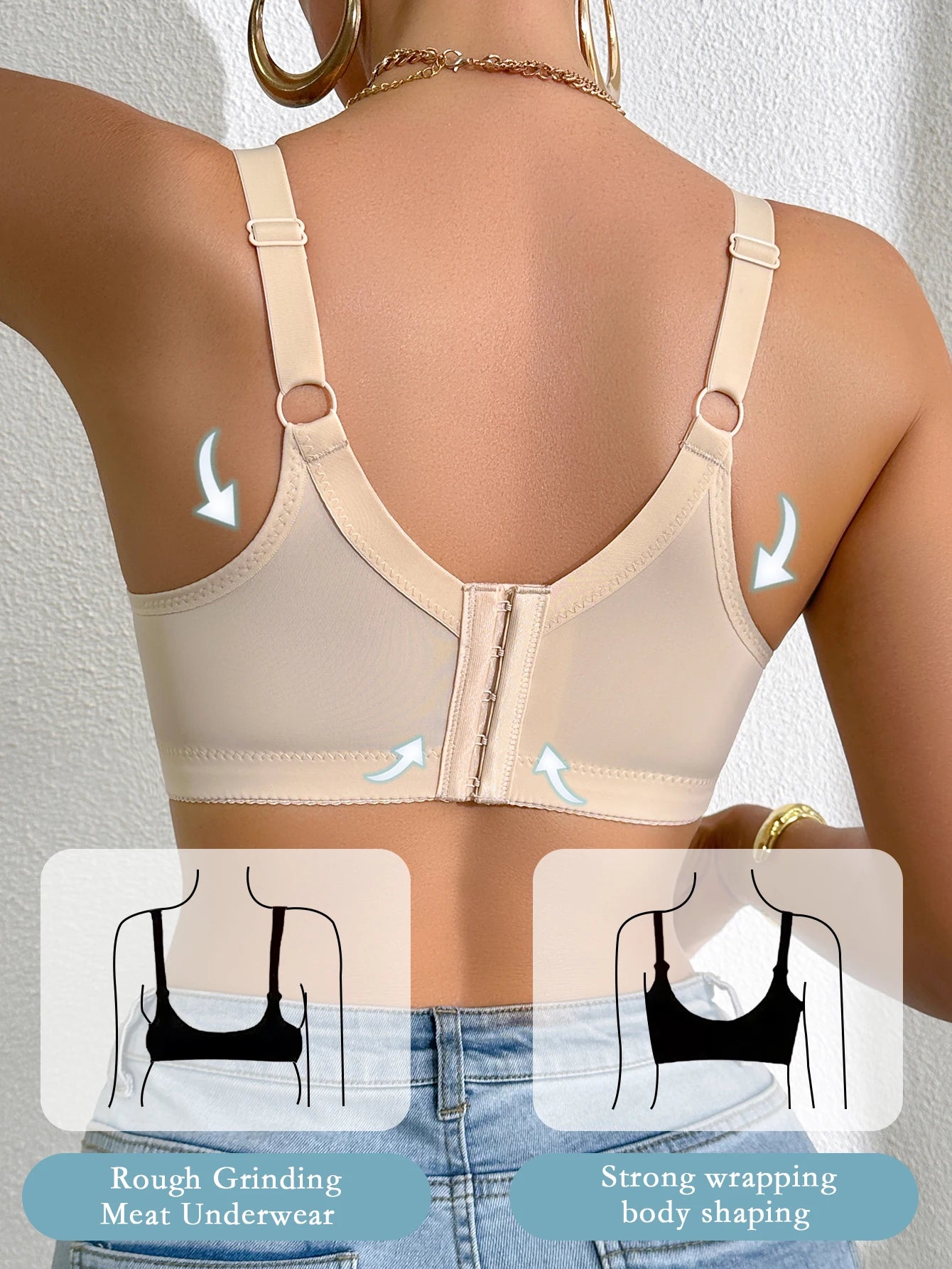 Sutiã Feminino com Renda, Aro e Push Up, Confortável e com Excelente Sustentação