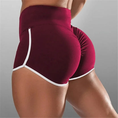 Short Feminino Fitness Cintura Baixa para Academia e Yoga