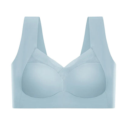 Sutiã Esportivo Feminino Respirável com Bojo, Sustentação Interna e Efeito Push Up