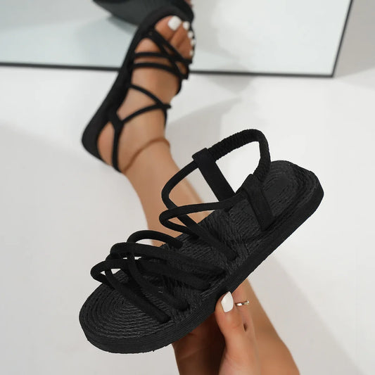 Sandália Feminina Casual com Sola Macia e Design Leve