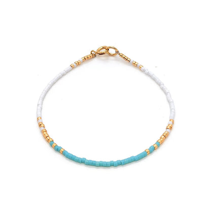 Kit de Pulseiras Miyuki Femininas com Miçangas Finas e Estilo Delicado