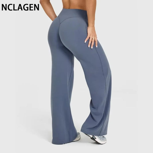 Legging Calça Yoga Feminina NCLAGEN SoftMotion para Pilates e Corrida