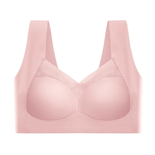 Sutiã Esportivo Feminino Respirável com Bojo, Sustentação Interna e Efeito Push Up