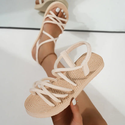 Sandália Feminina Casual com Sola Macia e Design Leve