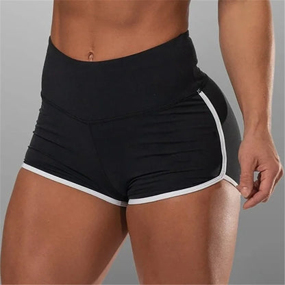 Short Feminino Fitness Cintura Baixa para Academia e Yoga