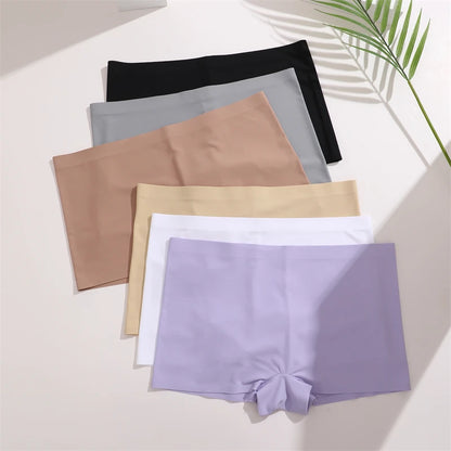 Calcinha Feminina Sem Costura Estilo Boxer