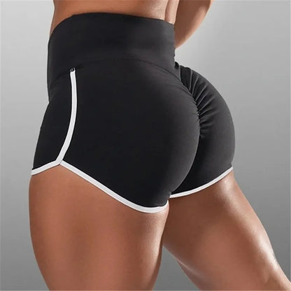 Short Feminino Fitness Cintura Baixa para Academia e Yoga
