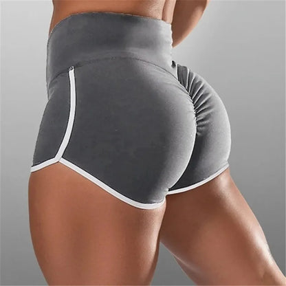 Short Feminino Fitness Cintura Baixa para Academia e Yoga
