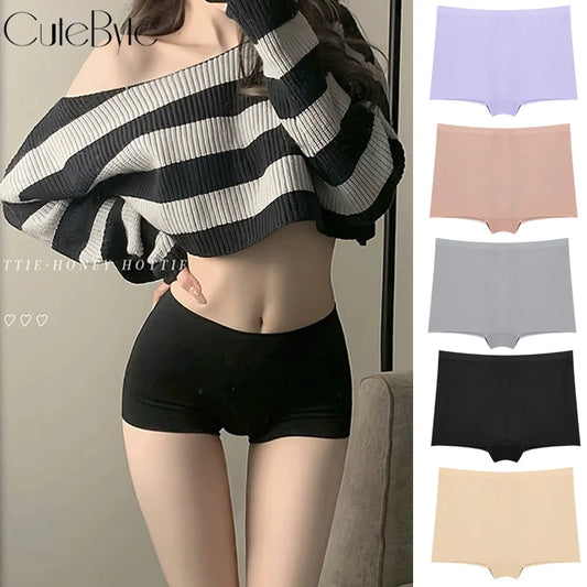 Calcinha Feminina Sem Costura Estilo Boxer