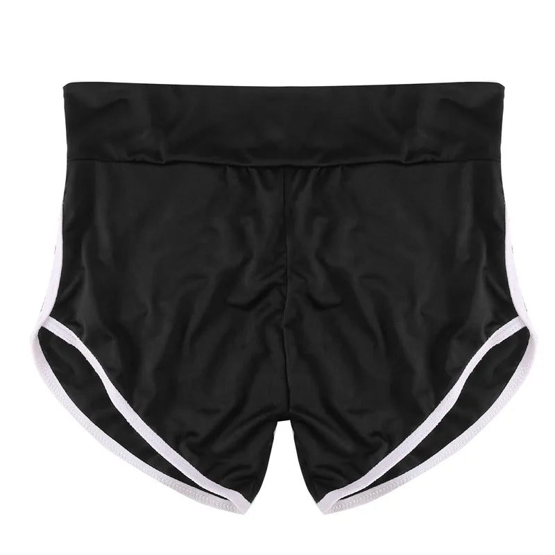 Short Feminino Fitness Cintura Baixa para Academia e Yoga